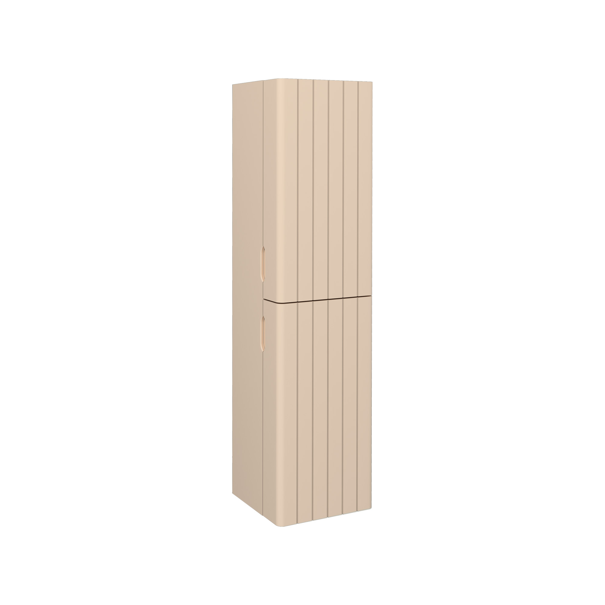 Vea 12" Wall Shelf, Stone Grey