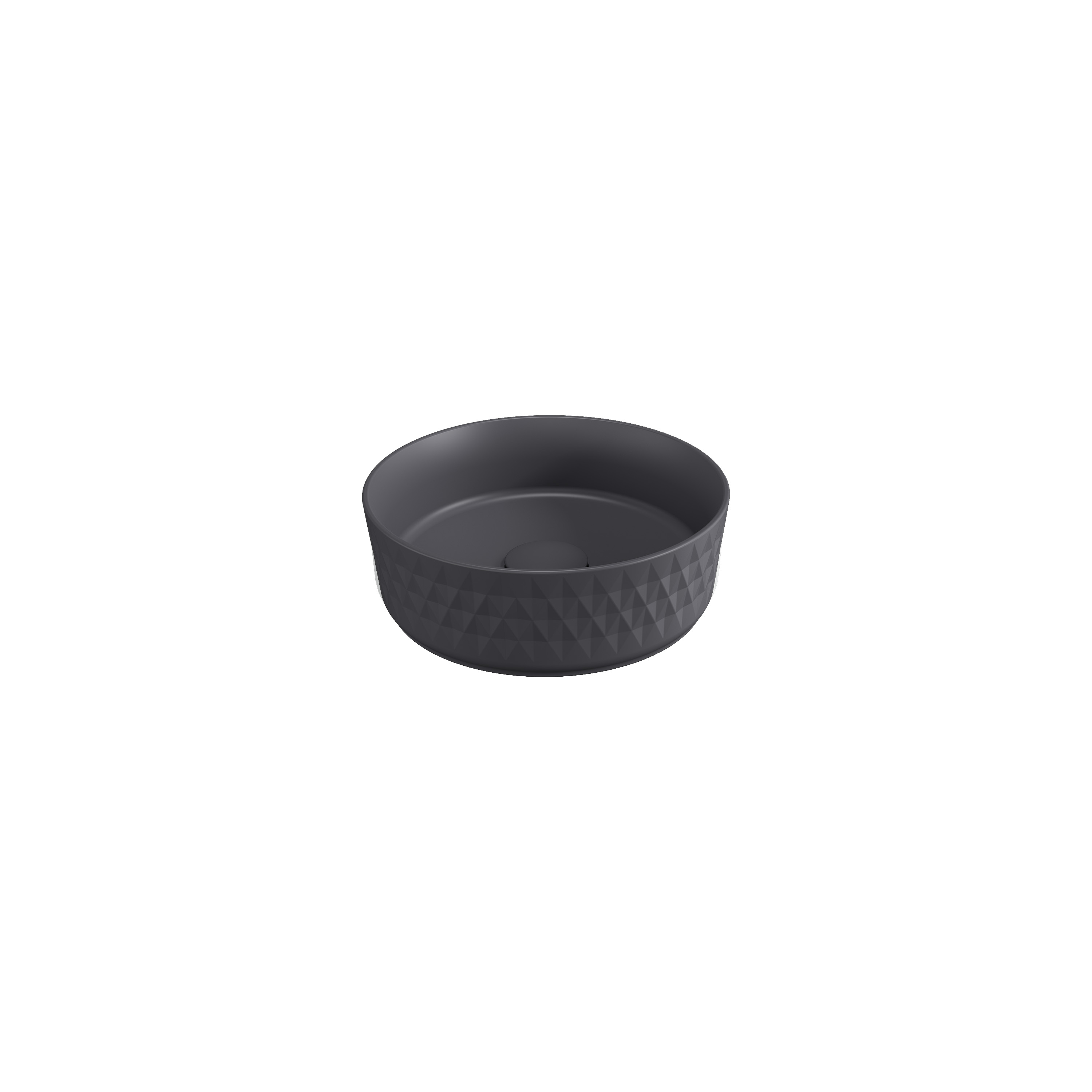 Rombo Countertop Washbasin Anthracite 14"