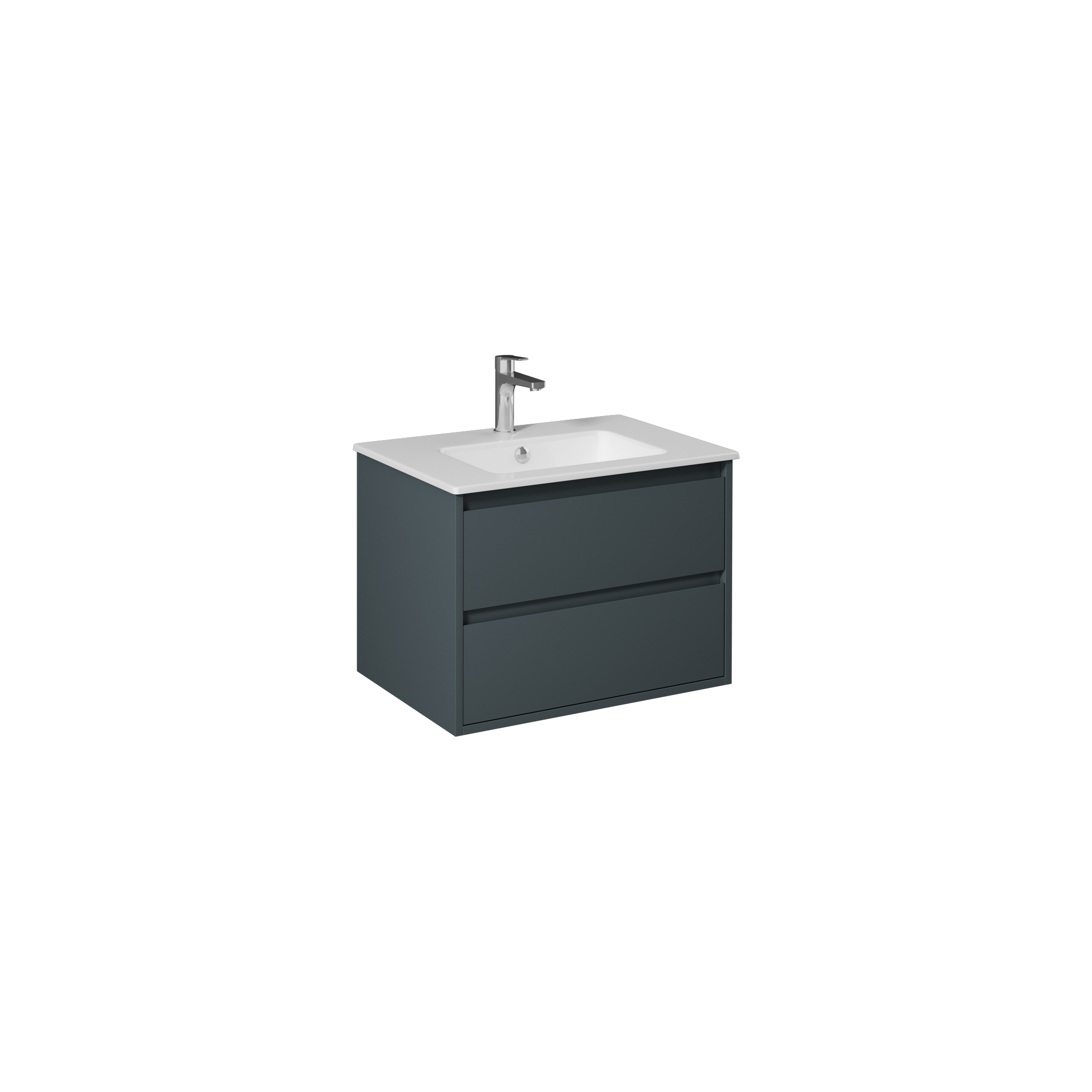 Pro Washbasin Cabinet, Anthracite 28"