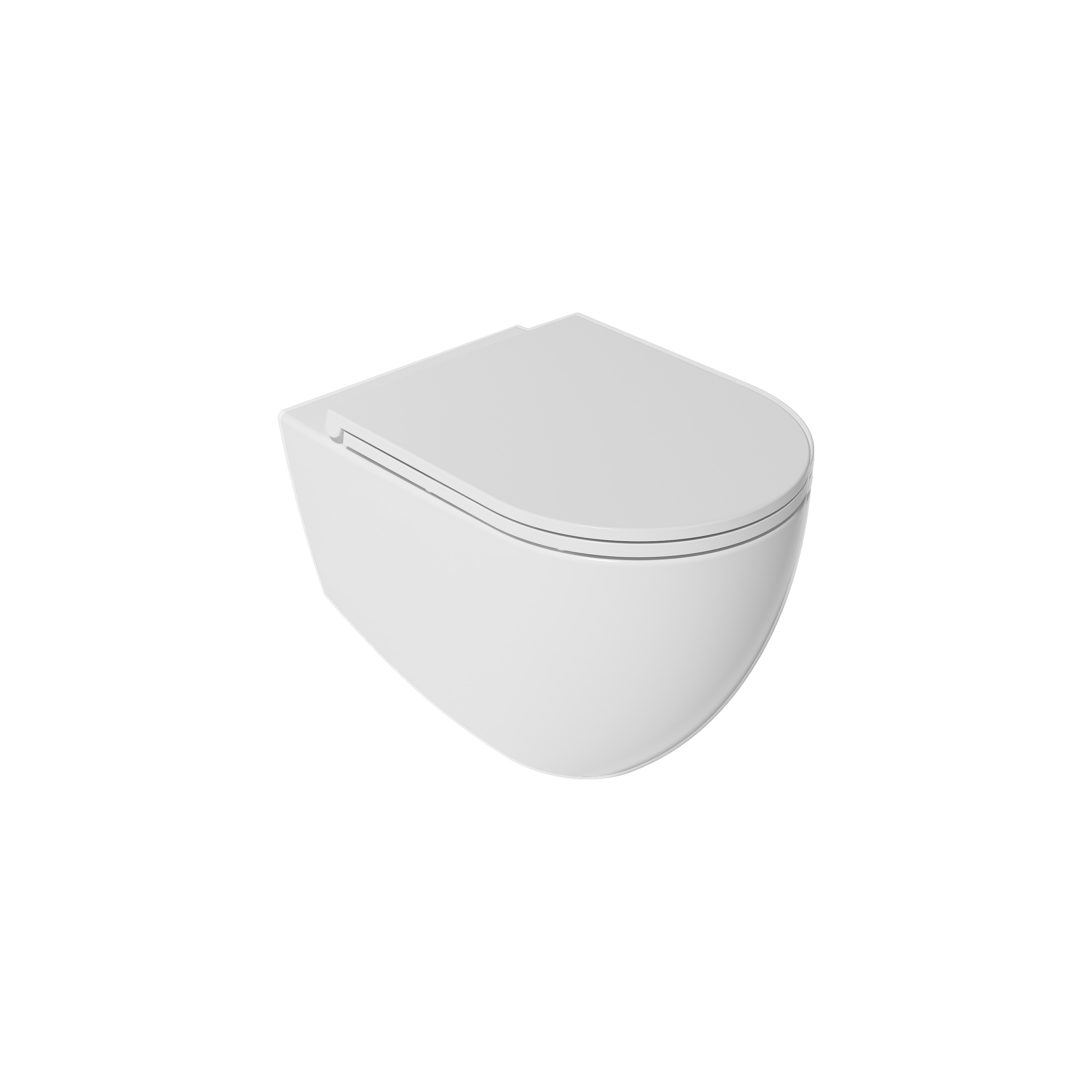 Infinity CleaRim Plus Wall Hung WC  Matte White