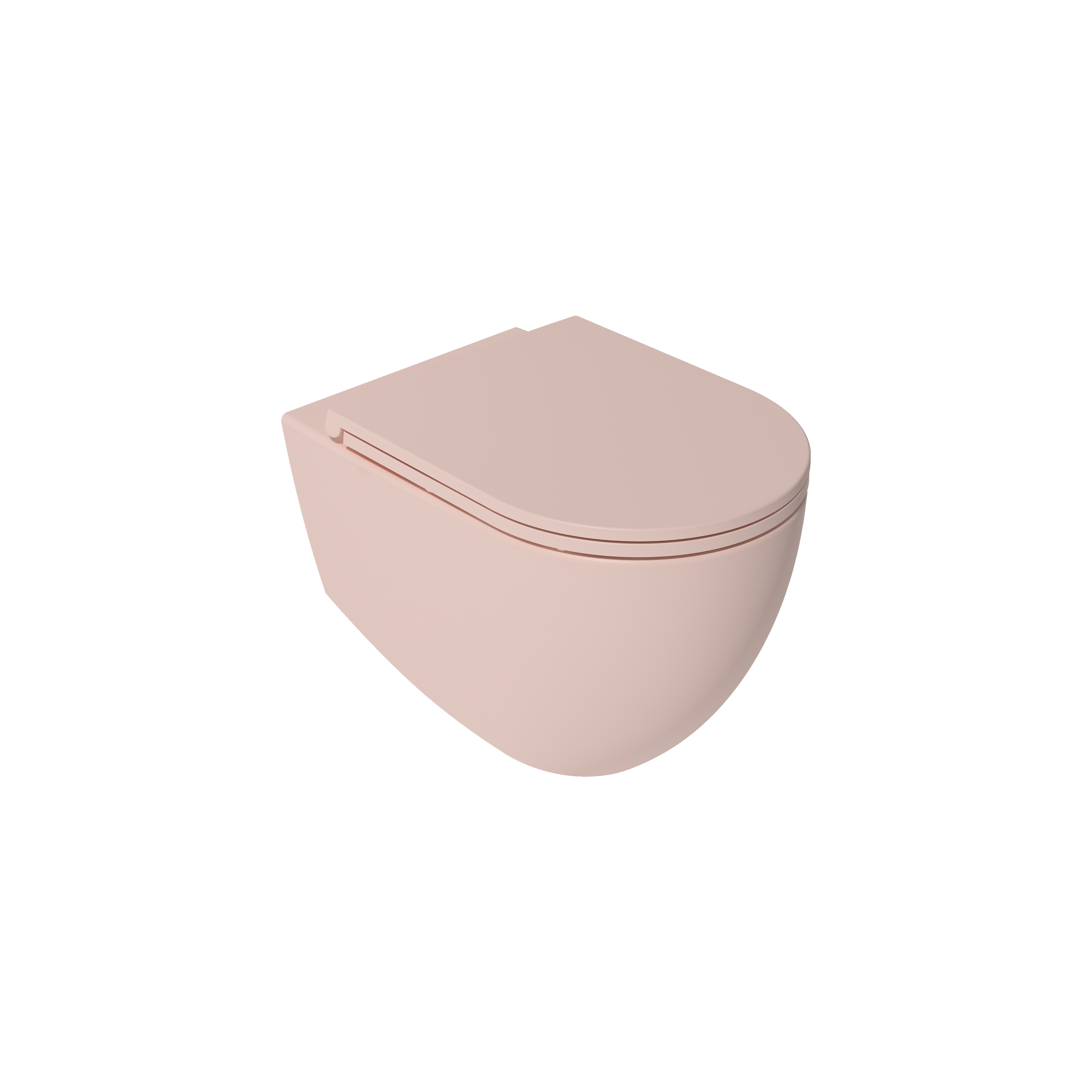 Infinity Wall Hung Bidet, Matte White