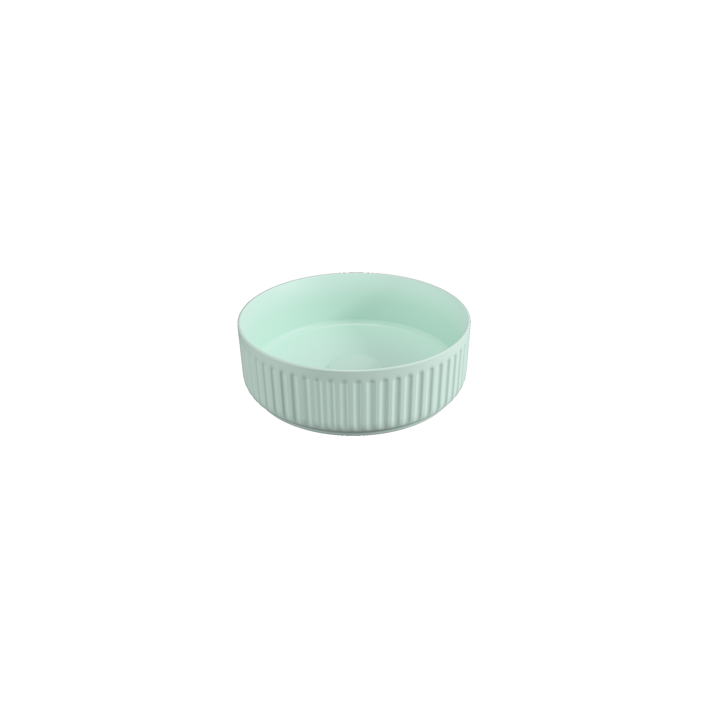 Ion Countertop Washbasin Isvea Blue Ø 14''