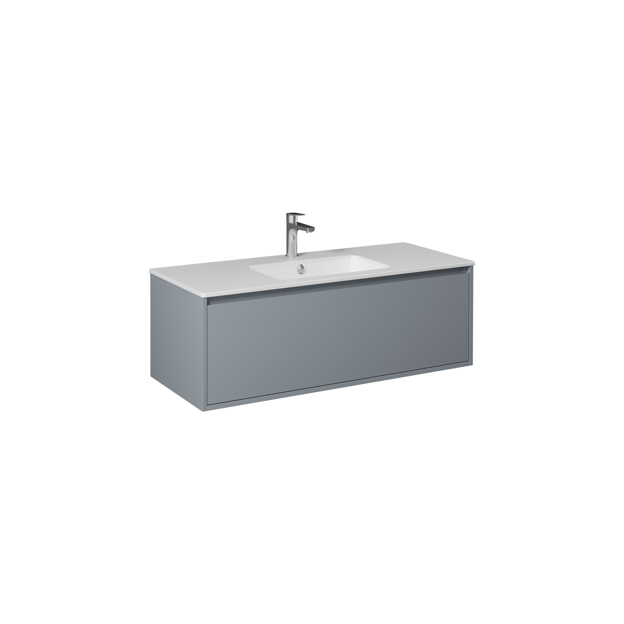 Pro Washbasin Cabinet, Light Grey 47"