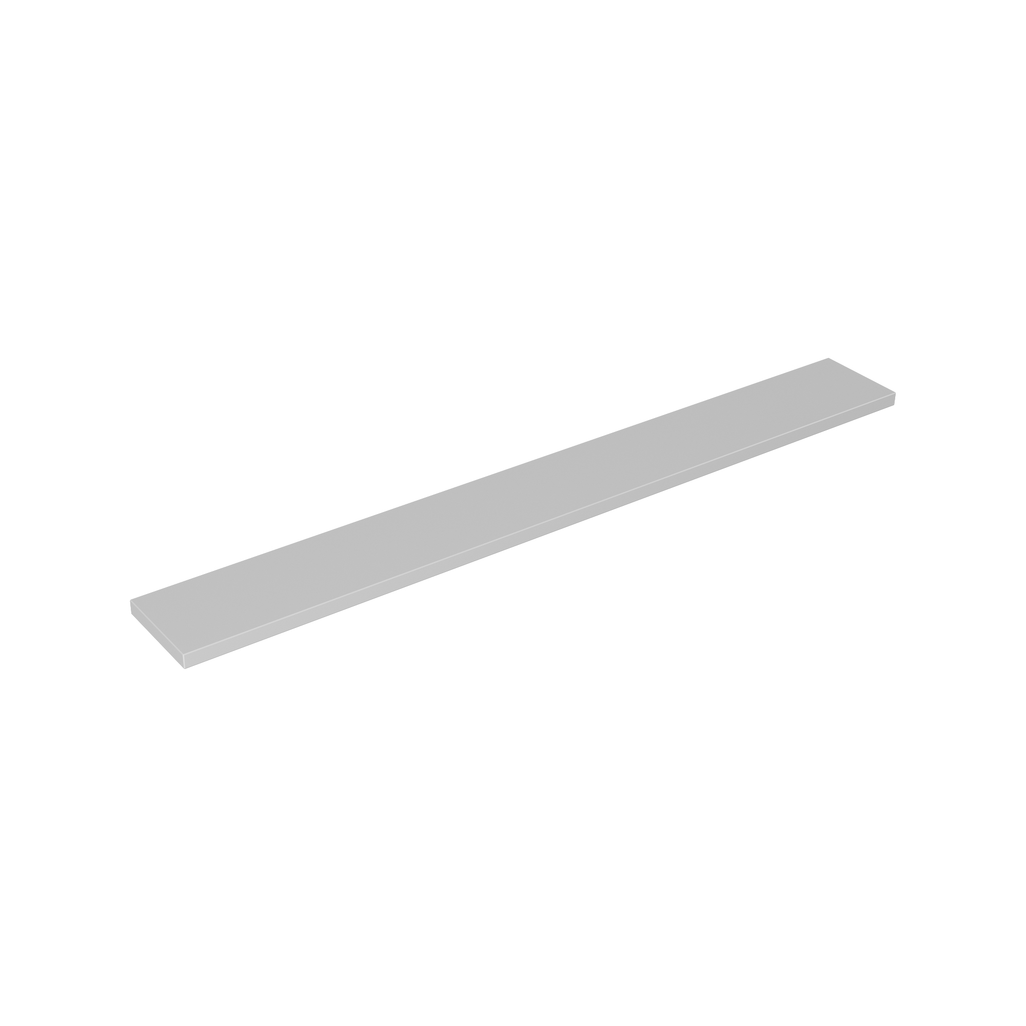 Pro 100 cm Shelf, White 