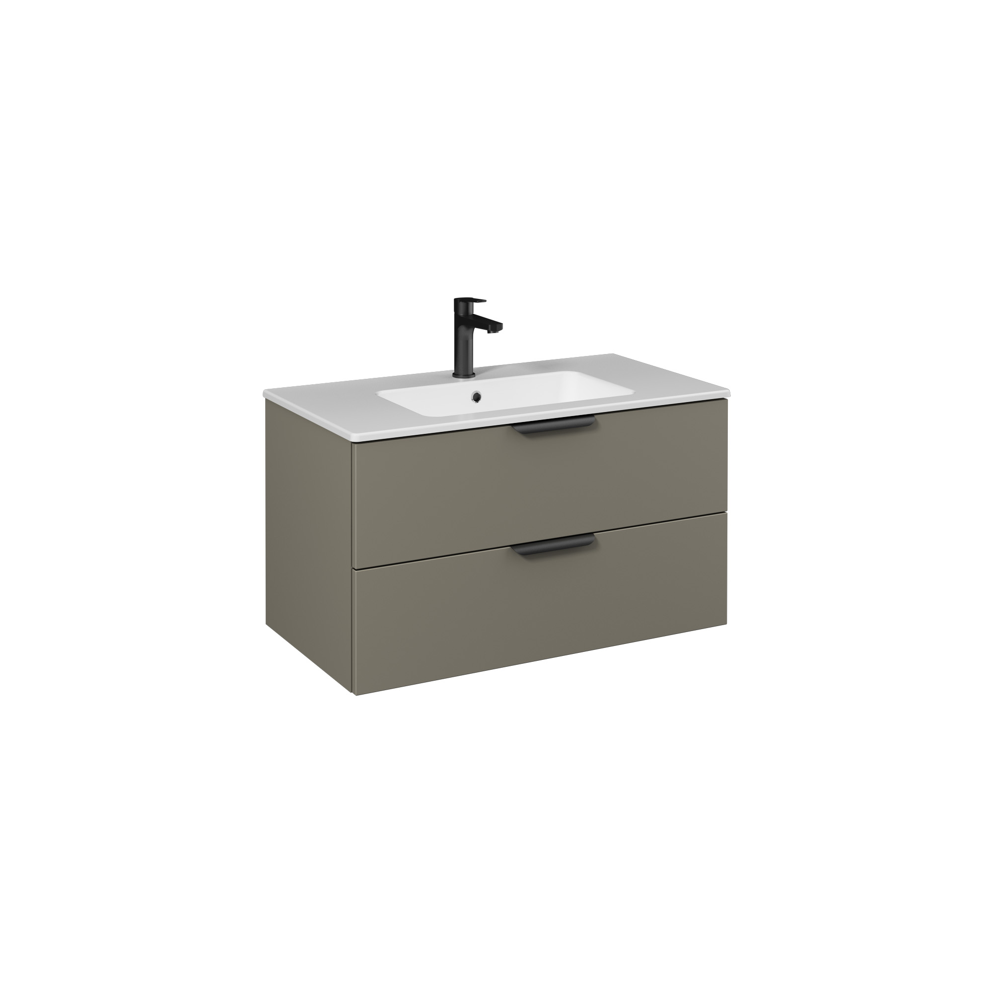 Liv Washbasin Cabinet, Lava 35"