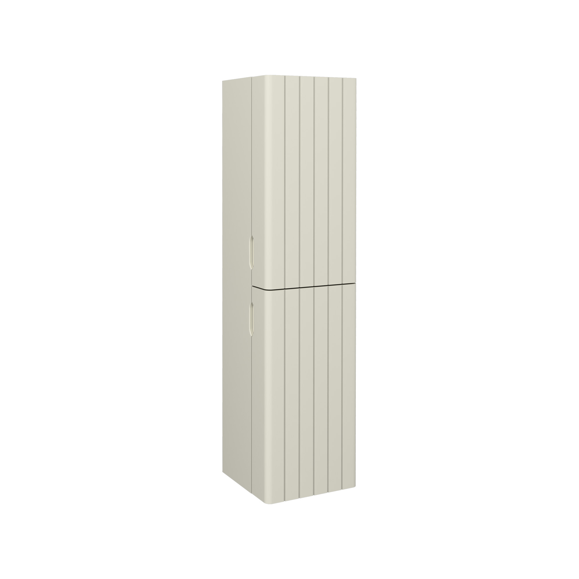 Vea 12" Wall Shelf, Stone Grey