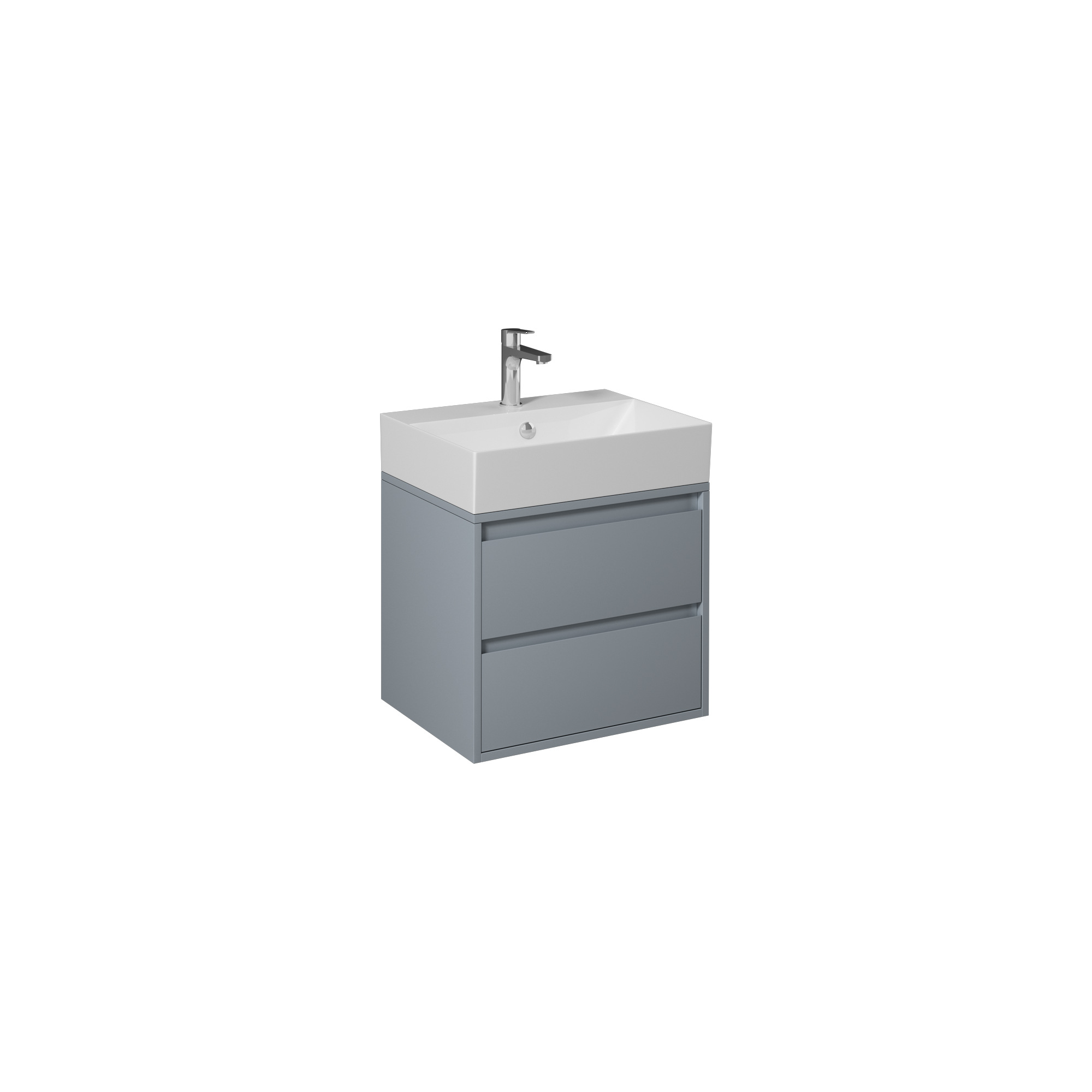 Pro Washbasin Cabinet, Light Grey 24"