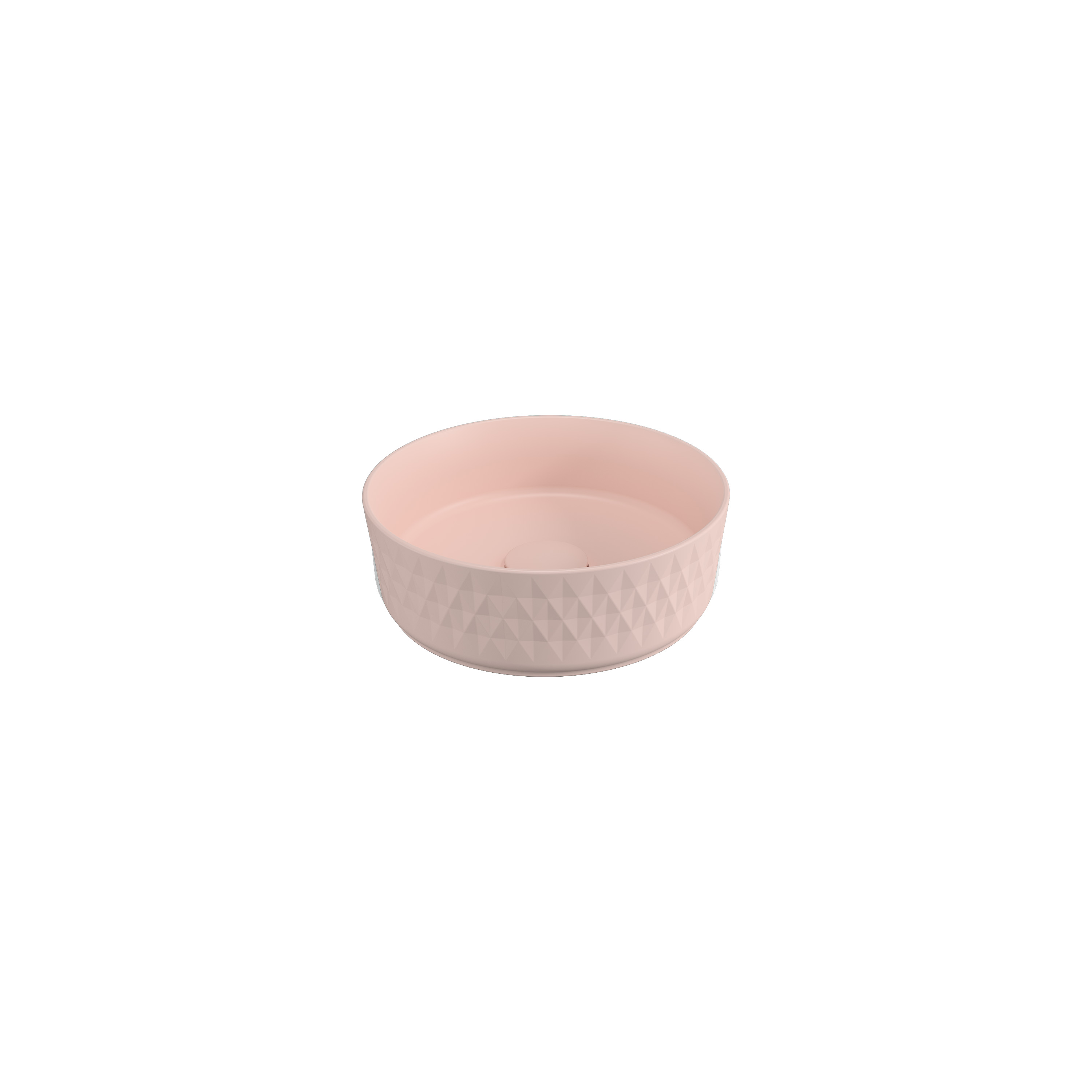 Rombo Countertop Washbasin Salmon 14"